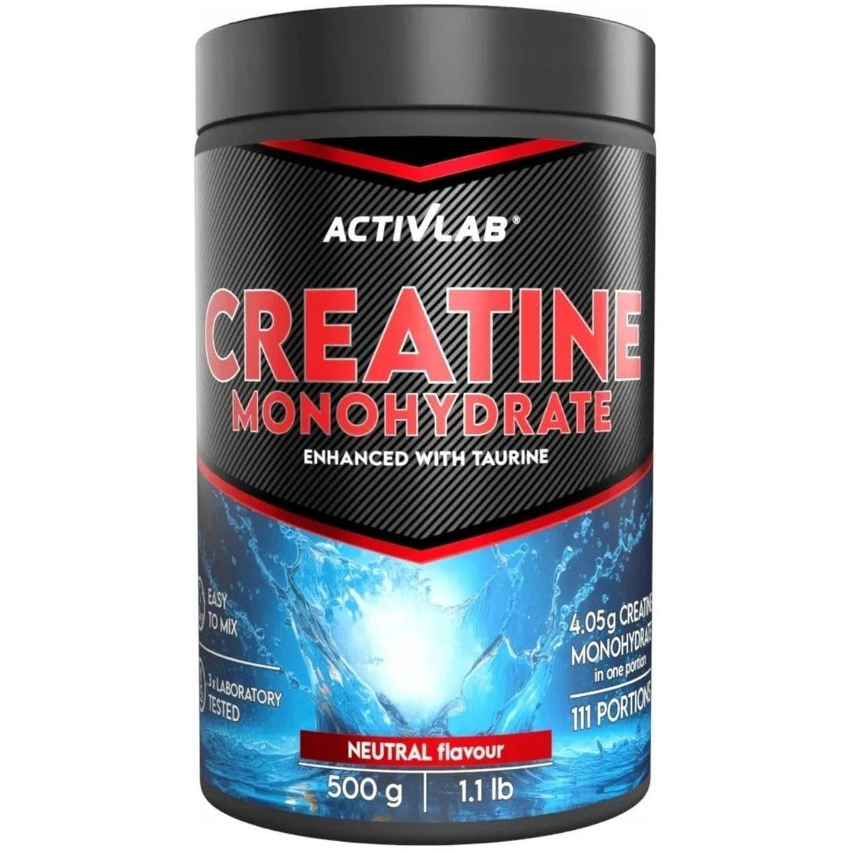 Activlab Creatine Monohydrate, Unflavoured - 500 g
