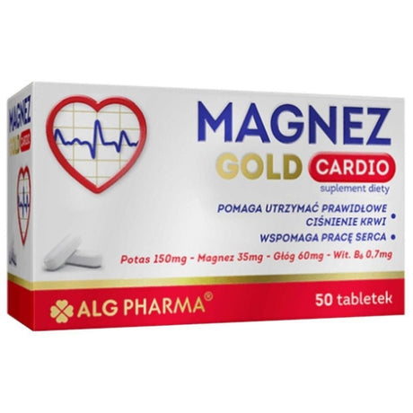 ALG Pharma Magnesium Gold Cardio - 50 Tablets