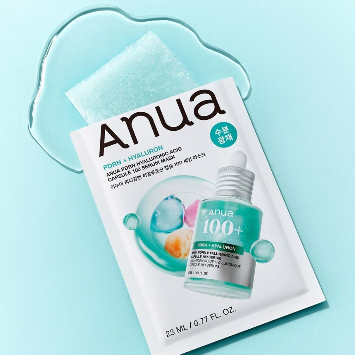 Anua PDRN Hyaluronic Acid Capsule 100 Serum Mask - 1 Sheet