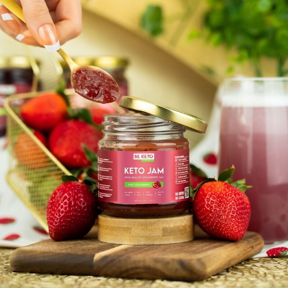 BeKeto Keto Jam, Very Strawberry - 200 g