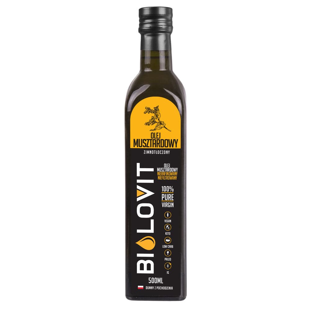 Bilovit Mustard Oil Cold Pressed - 500 ml