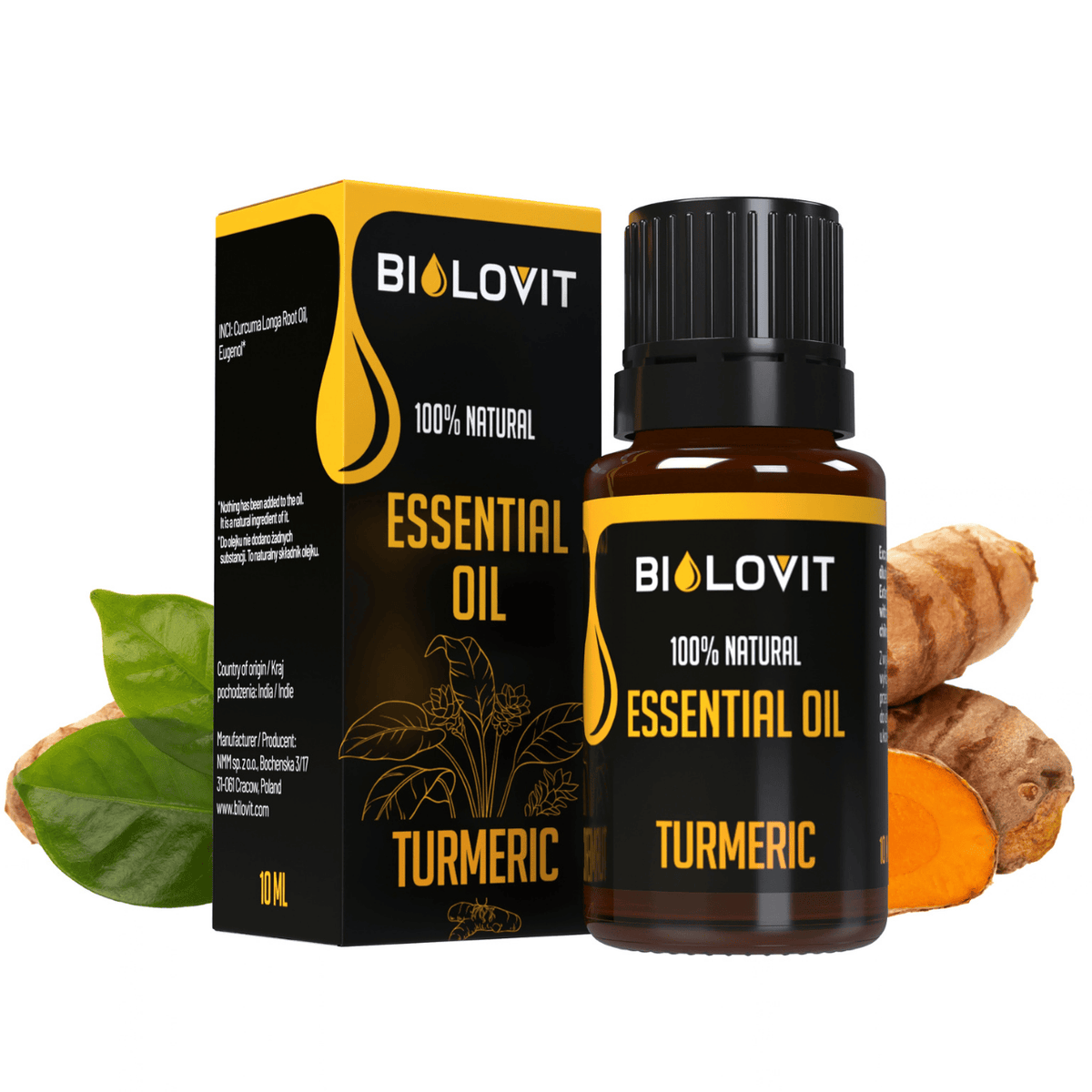 Bilovit Turmeric Essential Oil - 10 ml