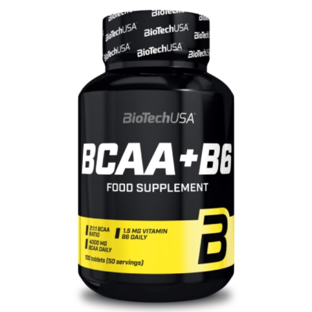 BioTech USA BCAA + B6 - 100 Tablets