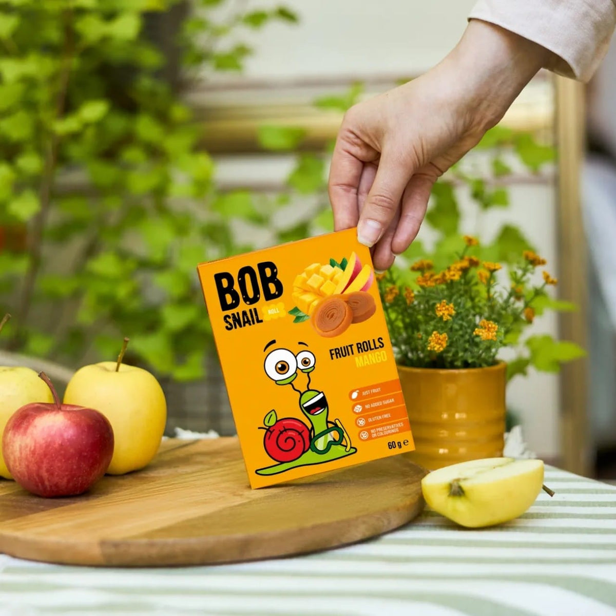 Bob Snail Rollsy Fruit, Mango - 60 g