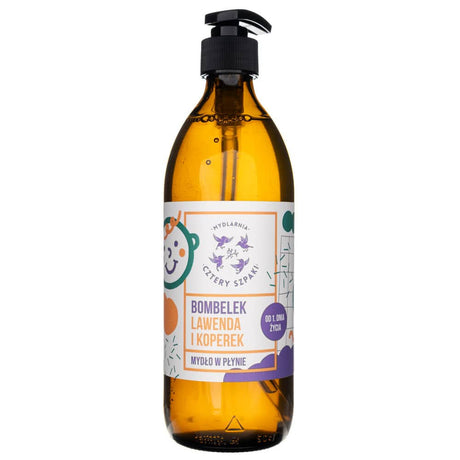 Cztery Szpaki Bombelek Liquid Soap, Lavender and Dill - 500 ml