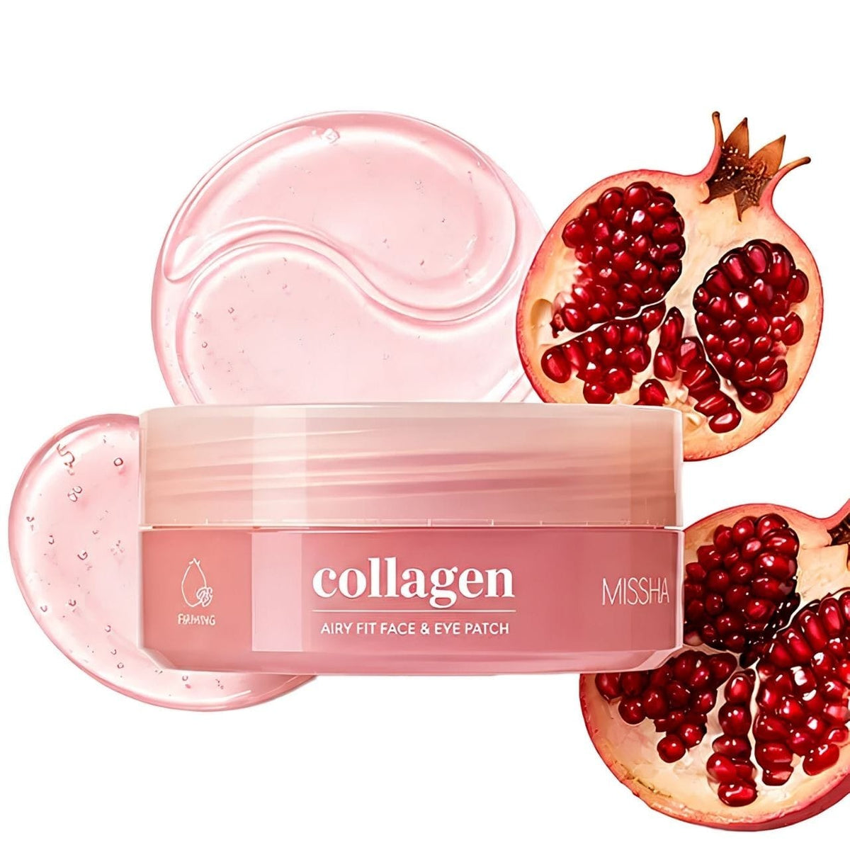 Missha Airy Fit Collagen Lifting Face & Eye Patch - 60 Pieces