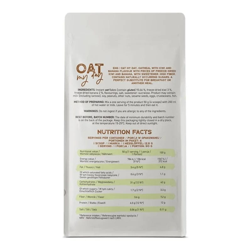 OstroVit Oat My Day, Kiwi & Banana Oatmeal - 200 g
