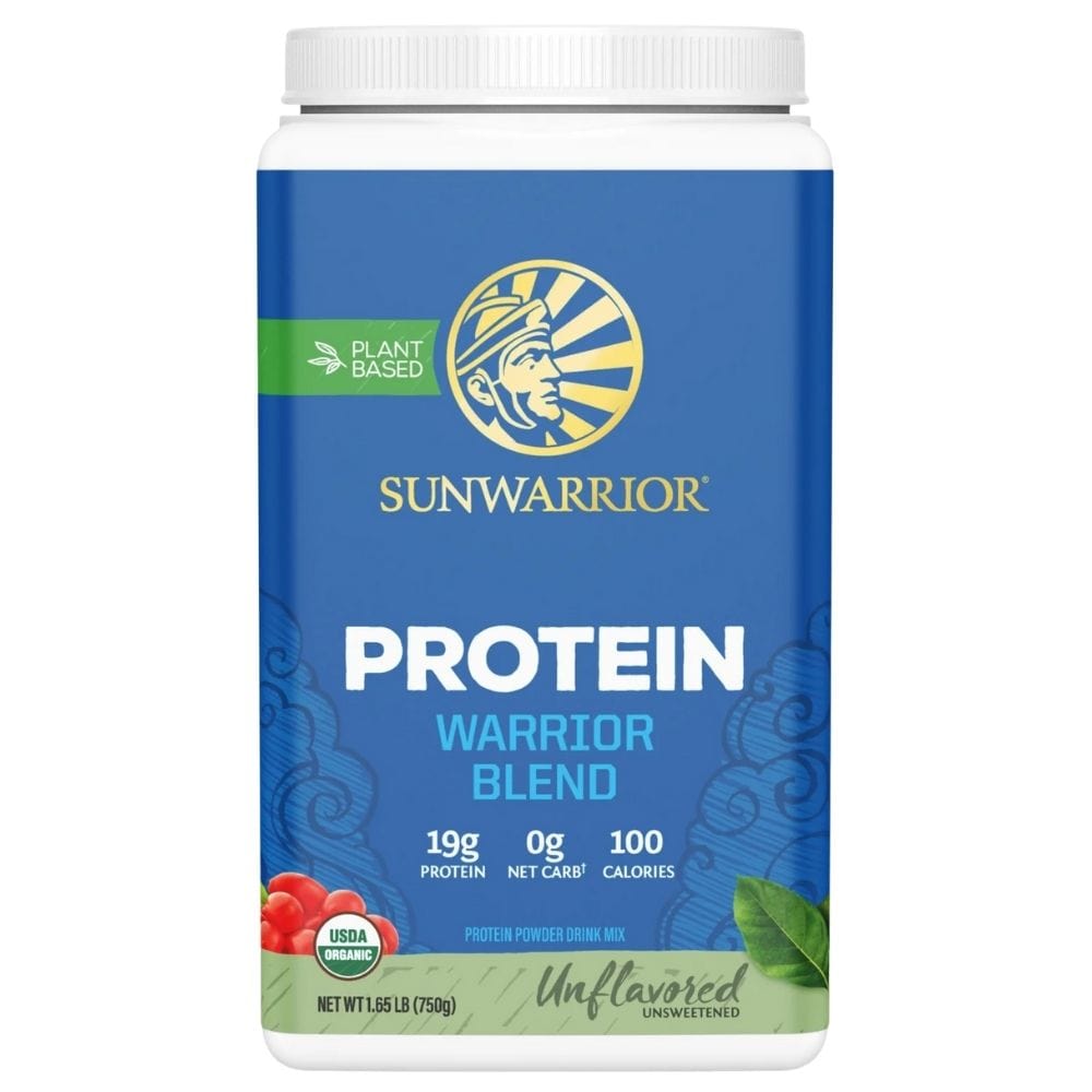 Sunwarrior Warrior Blend Protein, Plant Protein, Natural - 750 g