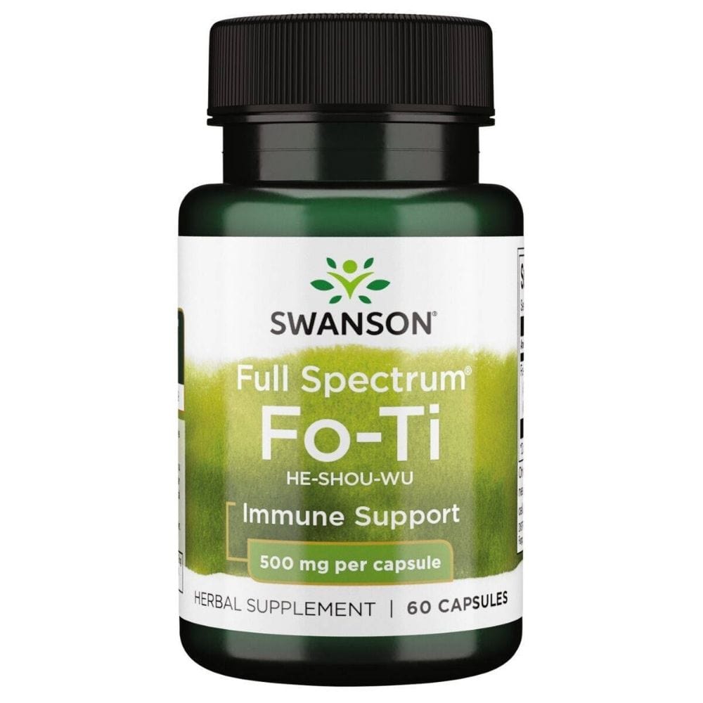 Swanson Full Spectrum Fo-Ti (He-Shou-Wu) - 60 Capsules