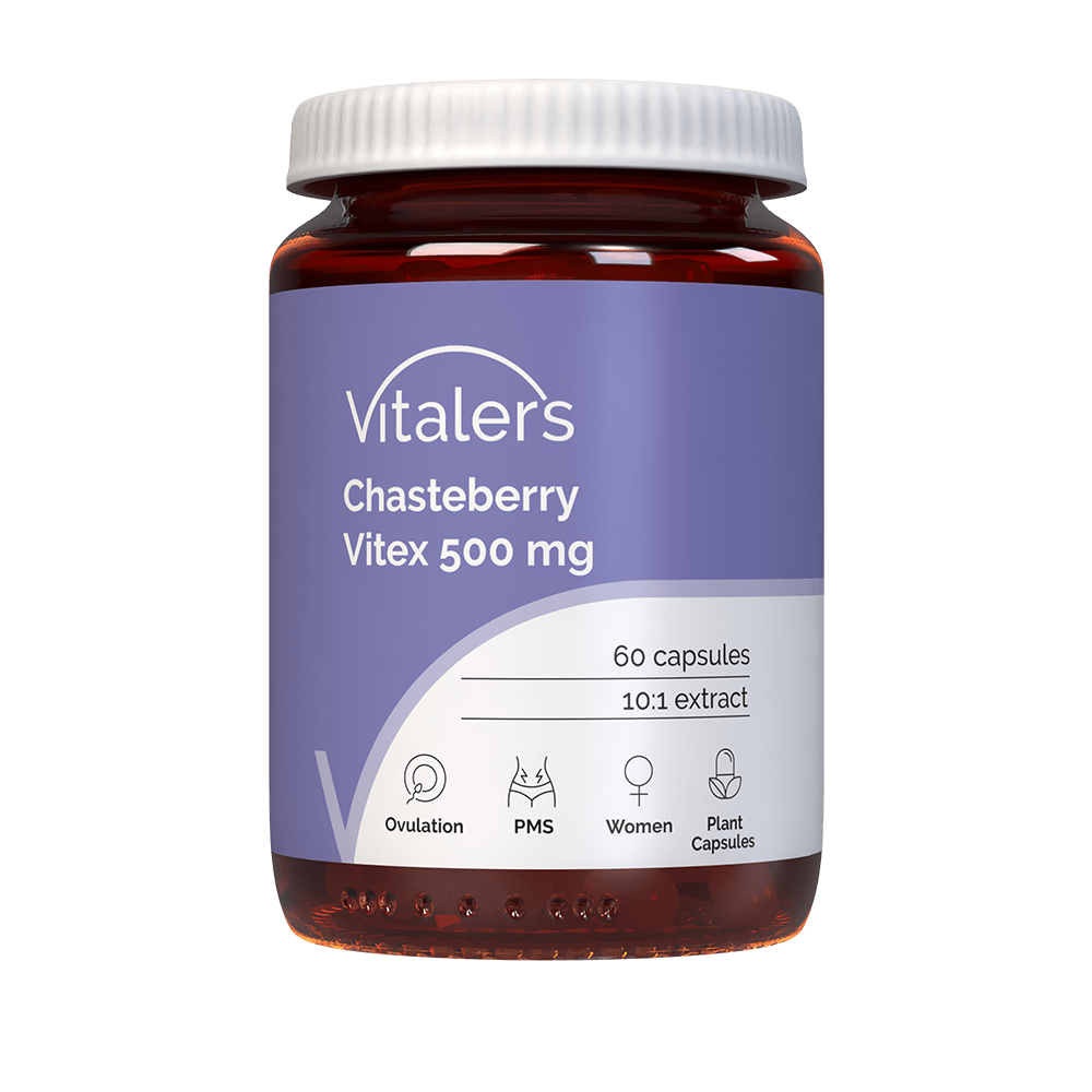 Vitaler's Chasteberry Vitex 500 mg - 60 Capsules