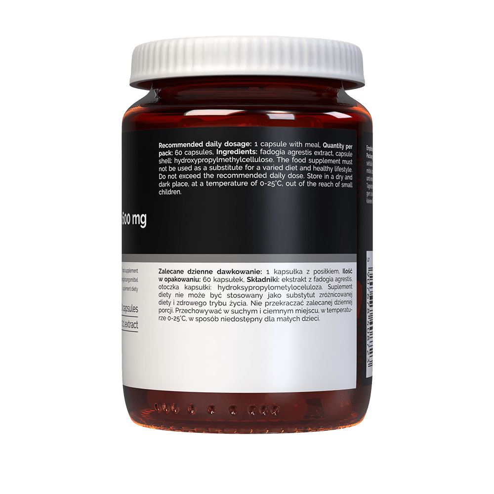 Vitaler's Fadogia Agrestis 600 mg - 60 Capsules