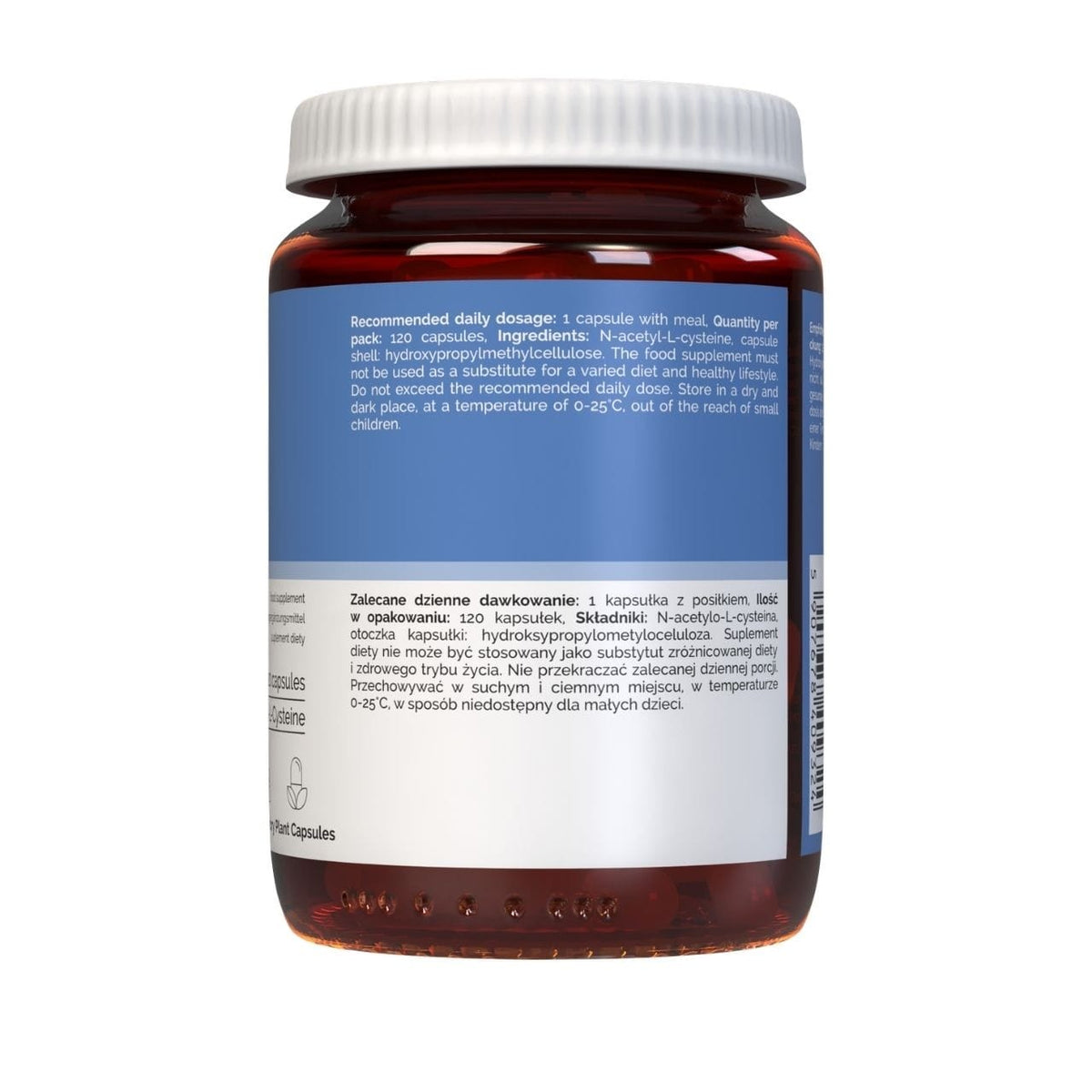Vitaler's NAC 200 mg - 120 Capsules
