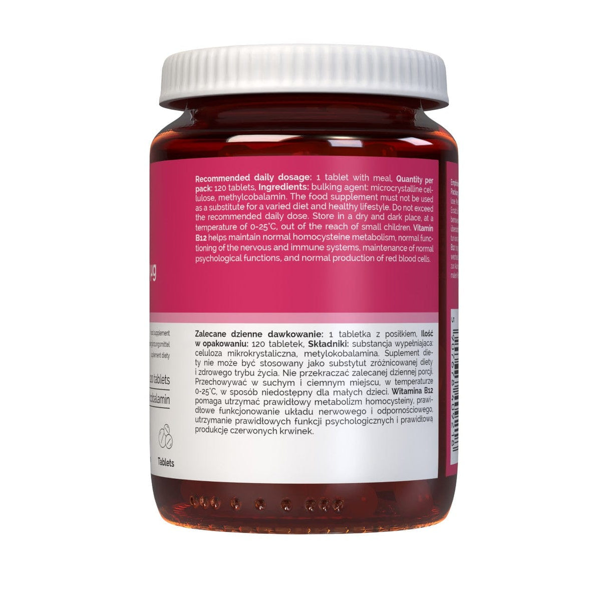 Vitaler's Vitamin B12 950 mcg - 120 Tablets