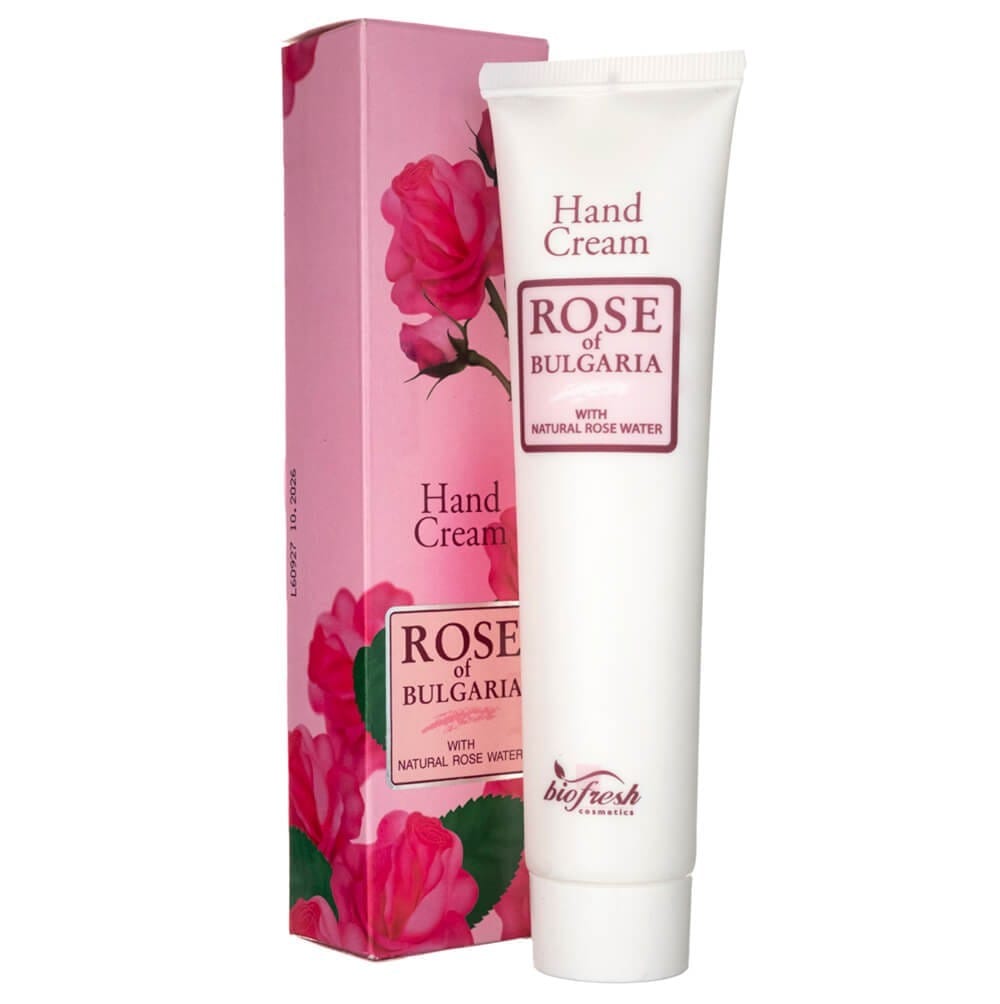 Rose of Bulgaria Crema de Manos con Agua de Rosas Natural - 75 ml