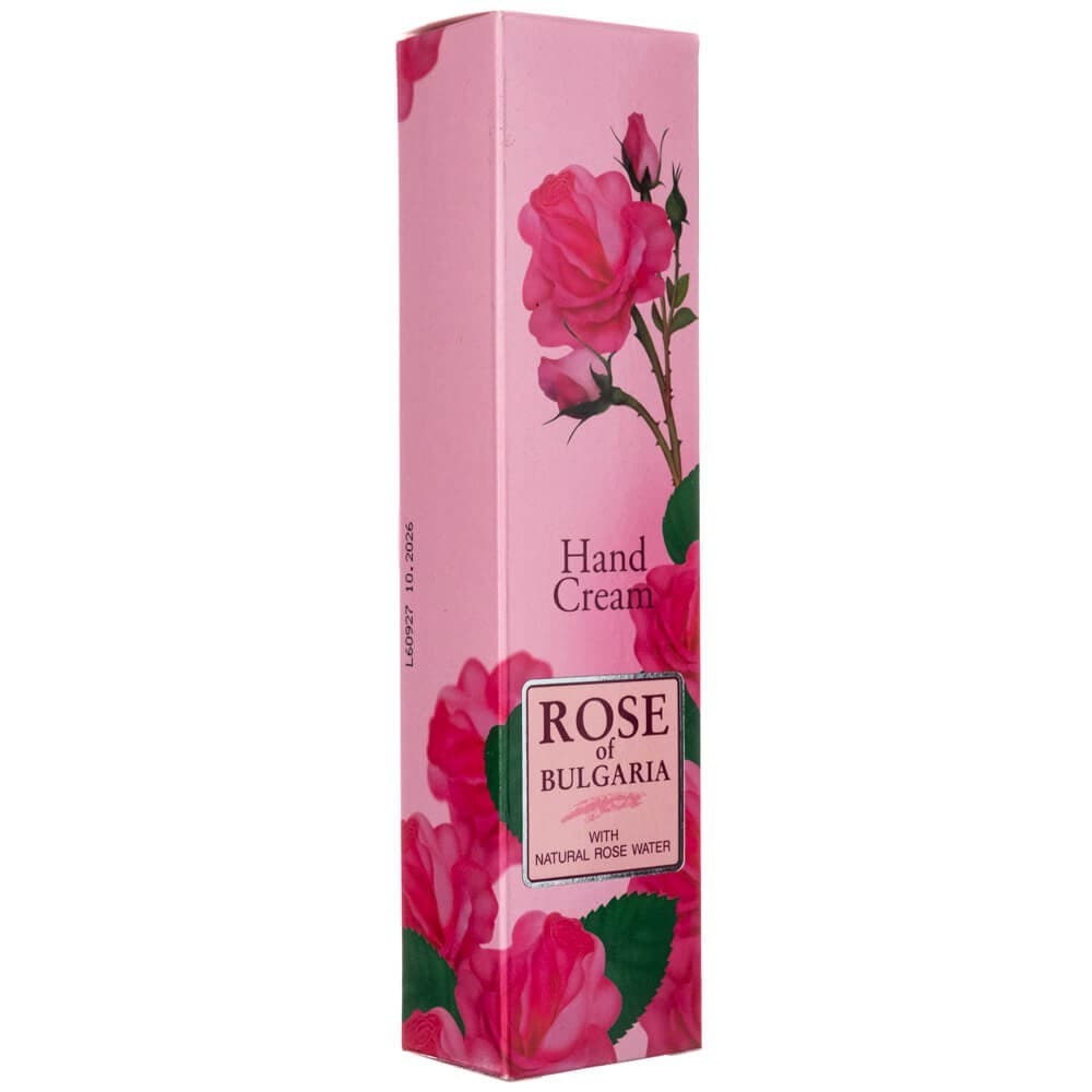 Rose of Bulgaria Crema de Manos con Agua de Rosas Natural - 75 ml