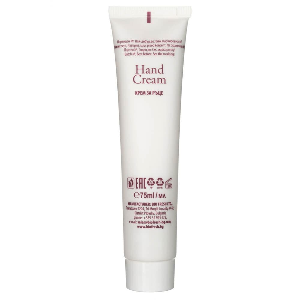 Rose of Bulgaria Crema de Manos con Agua de Rosas Natural - 75 ml