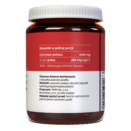 Vitaler's Citrato de Potasio 380 mg - 60 Cápsulas