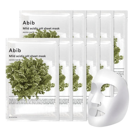 Abib Mild Acidic Ph Gentle Jericho Rose Sheet Mask - 10 Pieces