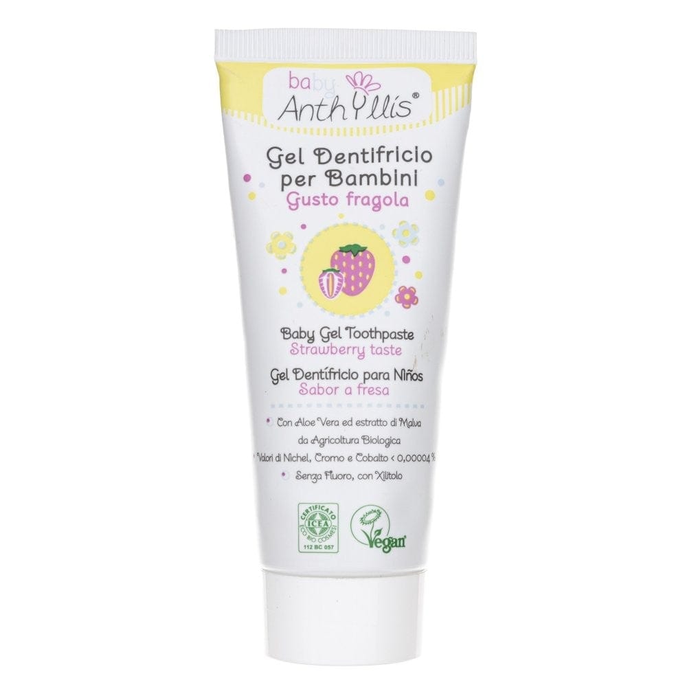 Anthyllis Fluoride-free Children's Toothpaste with Strawberry - 75 ml