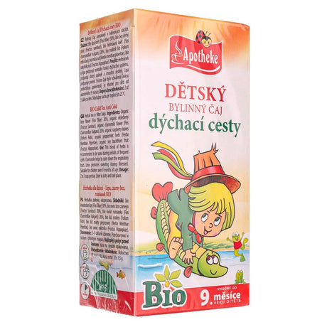 Apotheke Bio Tea for Children Linden, Elderflower, Chamomile - 20 sachets