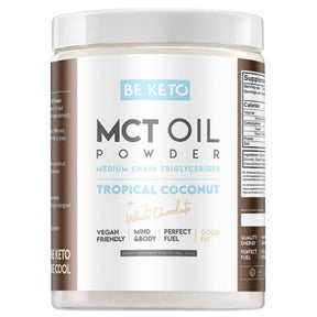 BeKeto MCT Oil Powder, Coconut and White Chocolate - 300 g