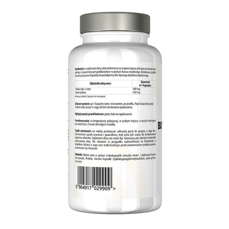 BestLab BestButyric, Sodium Butyrate - 60 Capsules
