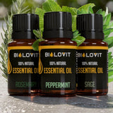 Bilovit Essential Oil Set for Concentration - 3 Pieces