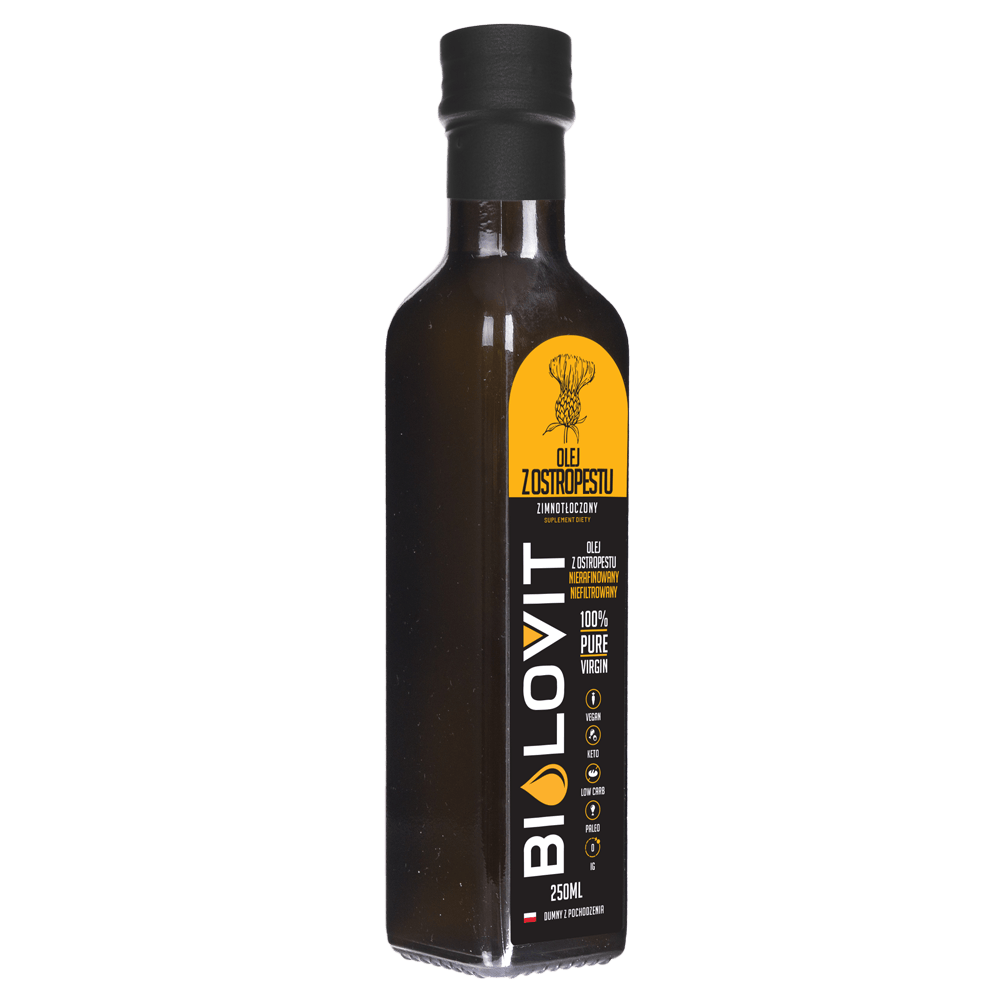 Bilovit Milk Thistle Oil Cold Pressed - 250 ml