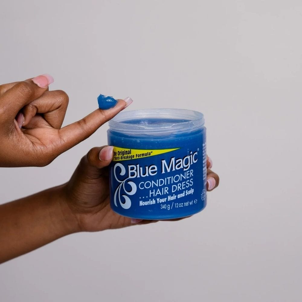 Blue Magic Conditioner Hair Dress, Dry and Unmanageable Hair - 340 g