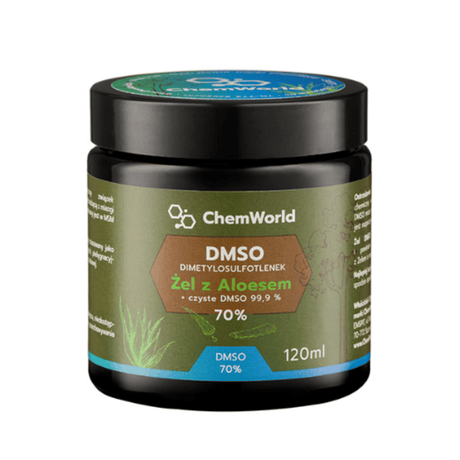 ChemWorld DMSO 70% Gel with Aloe Vera - 120 ml