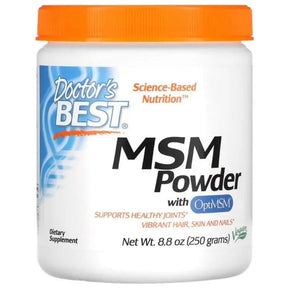Doctor's Best MSM Powder with OptiMSM - 250 g