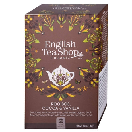 English Tea Shop Chocolate, Rooibos & Vanilla – 20 Sachets