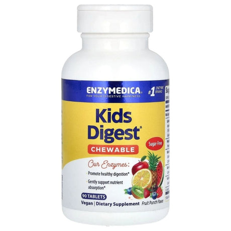 Enzymedica Kids Digest™ Fruit Punch - 90 Chewable Tablets