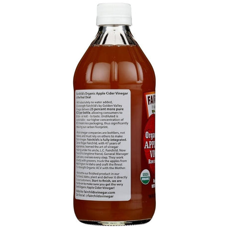 Fairchild's Organic Apple Cider Vinegar - 473 ml
