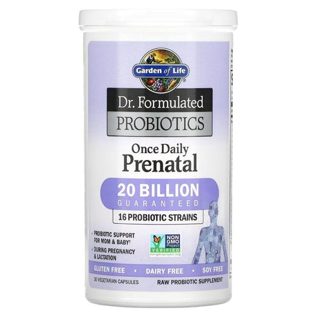 Garden of Life Dr. Formulated Probiotics Once Daily Prenatal - 30 Capsules