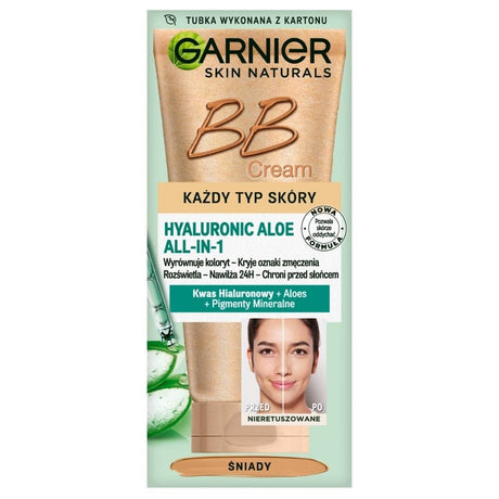 Garnier Moisturising BB Cream All-in-One Classic, Medium - 50 ml