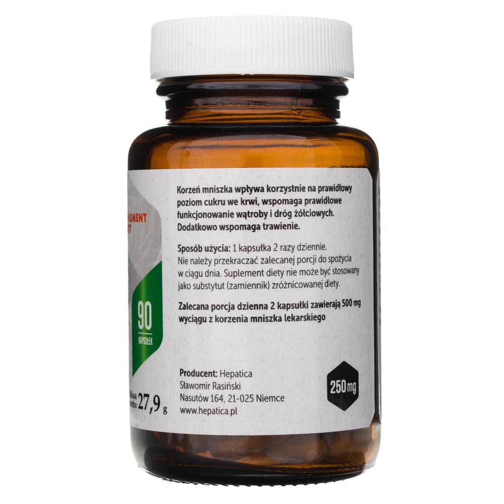 Hepatica Dandelion Root - 90 Capsules