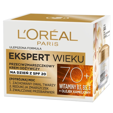 L'Oréal Paris Age Expert 70+ Anti-wrinkle Nourishing Day Cream - 50 ml