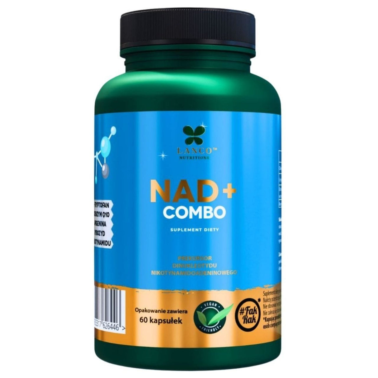 Lanco Nutritions NAD + Combo - 60 Capsules