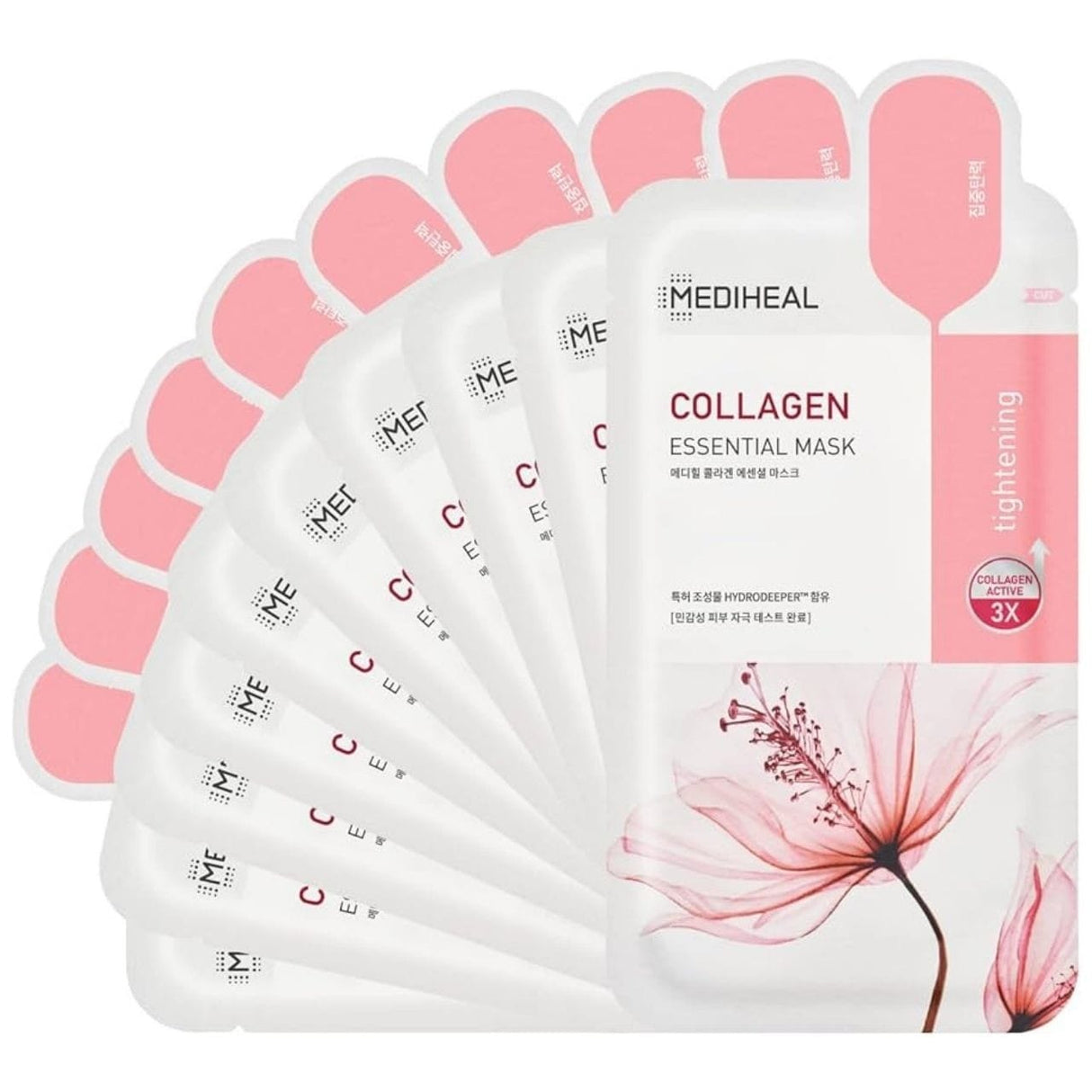 Mediheal Collagen Essential Mask - 10 Sheets