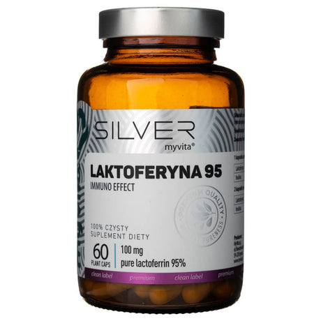 MyVita Silver 100% Lactoferrin 100 mg - 60 Capsules
