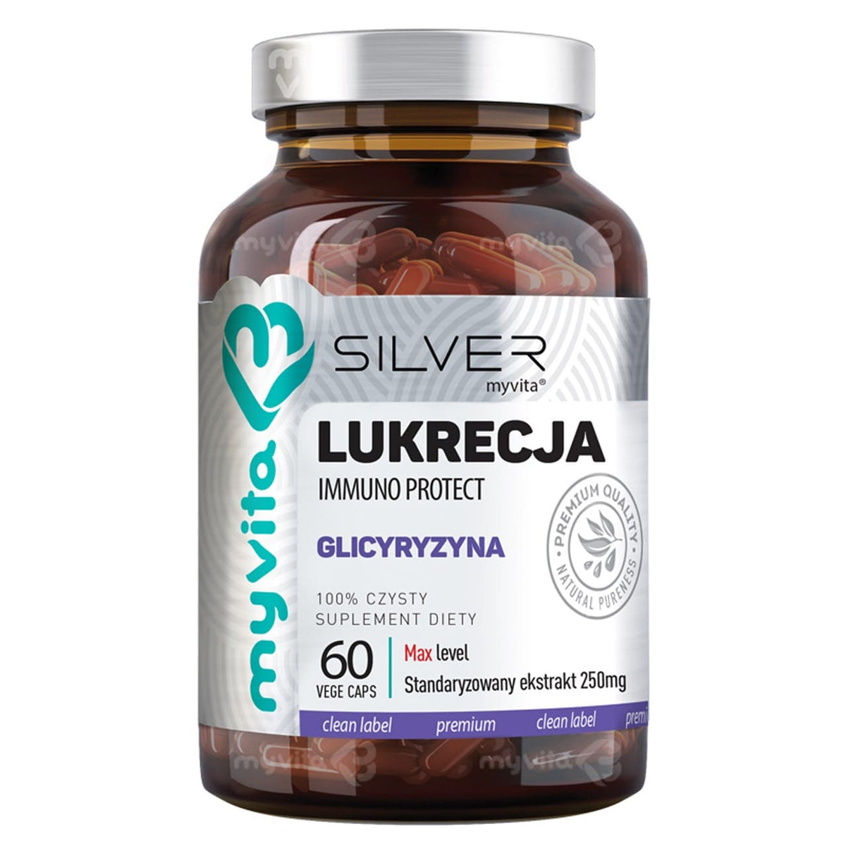 MyVita Silver Liquorice - 60 Capsules
