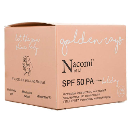 Nacomi Next Level Face Cream SPF50 UV Holiday - 50 ml