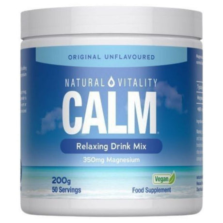Natural Vitality Calm Magnesium Powder, Natural - 200 g