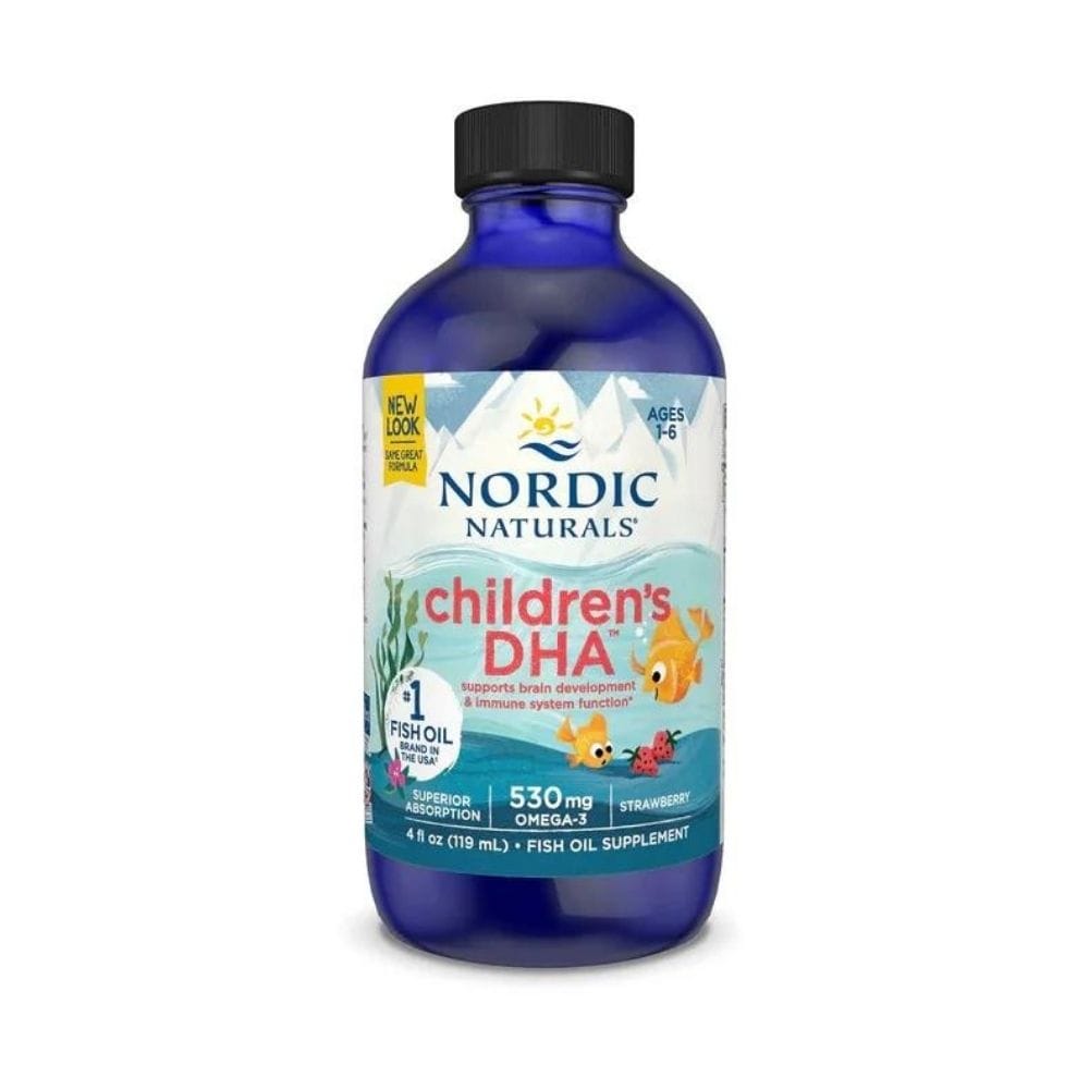 Nordic Naturals Children's DHA, Strawberry - 237 ml