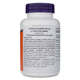 Now Foods L-Phenylalanine 500 mg - 120 Veg Capsules