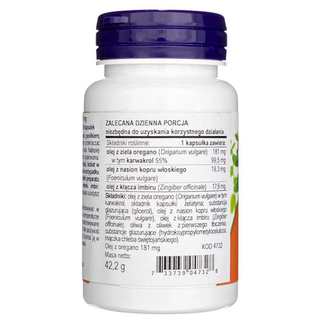 Now Foods Oregano Oil - 90 Softgels