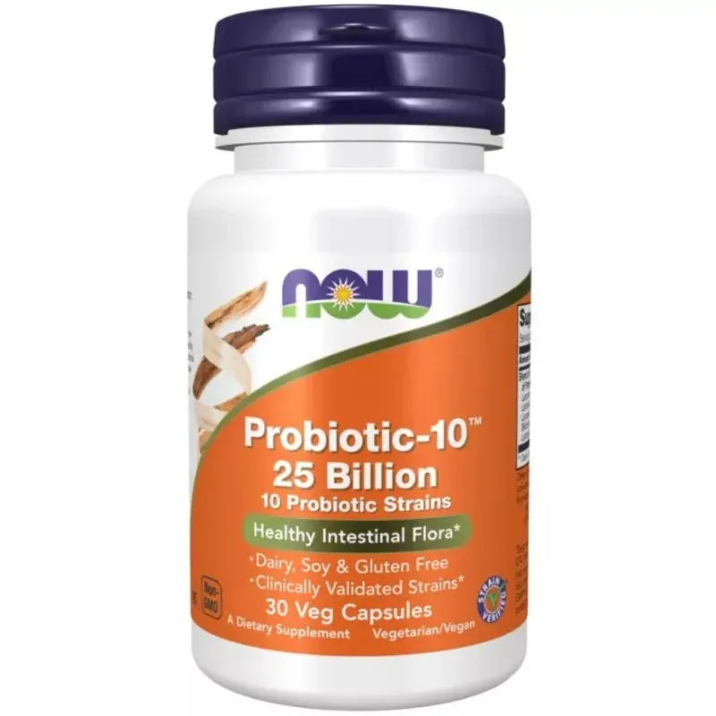 Now Foods Probiotic-10, 25 Billion - 30 Veg Capsules