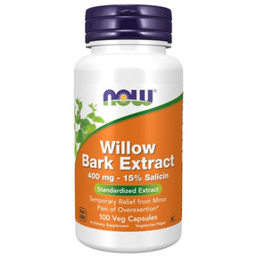 Now Foods Willow Bark Extract 400 mg - 100 Capsules