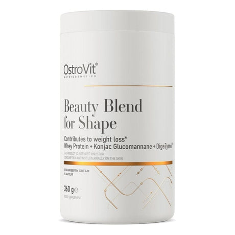 OstroVit Beauty Blend Hair & Skin French, Strawberry - 360 g